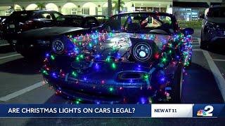 Decked-out cars brighten Gulf Coast roads, but is it legal?