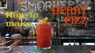 How to make BERRY FIZZ by Mr.Tolmach