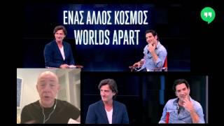 Google Hangouts: J.K. Simmons and Christopher Papakaliatis discussing Worlds Apart