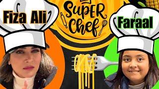 Fiza Ali & Faraal Vlog | Cooking with Fiza Ali & Faraal | Fun With Fiza Ali