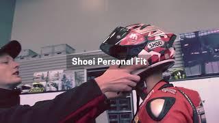 Shoei Personal Fitting bij ChromeBurner Motorgear