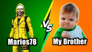 Marios78 vs Best One Tap Player  Custom Match Must Watch - Garena Free Fire