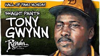 Tony Gwynn Oil Painting | Hall of Fame Monday