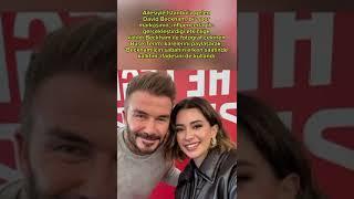 Buse Terim'in David Beckham İle Kare #davidbeckham #magazin