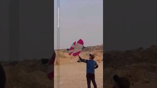 kite flying fun : Patang Bazi in Safe Area