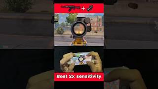 AKM+2x Zero Recoil sensitivity | 2x no Recoil Spray | 2x Zero Recoil Sensitivity with Gyroscope