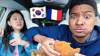 My Husband Tries Pastries From A Korean-French Bakery