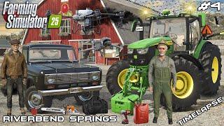 VISITING FARMERS MARKET & CONTRACT WORK | Animals on RIVERBEND | Farming Simulator 25 | Episode 4