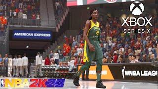 NBA 2K23 - WNBA Gameplay [XBOX SERIES X] - Seattle Storm Vs Atlanta Dream