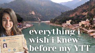 Yoga Teacher Training Rishikesh India // What I wish I knew