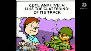 Garfield and Tanks (Square Root of Minus Garfield comic fandub)