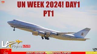 LIVE JFK: John F Kennedy Airport Action!  | UN WEEK Plane Spotting