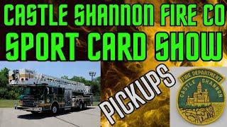 Castle Shannon Firehall Sport Card Show Pittsburgh P.A. PICKUPS On  March 24 ,2024 How did i do?