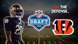 Bengals 7 ROUND 2025 NFL Mock Draft | BIG defender slips!