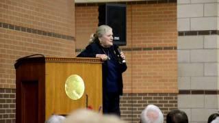 Rosemary Rumbley entertains Delta Co Chamber Banquet 2012