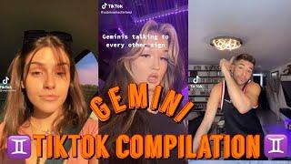 Gemini Zodiac Sign TikTok Compilation️