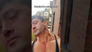 3 EXERCISES FOR A STRONG NECK!!? 