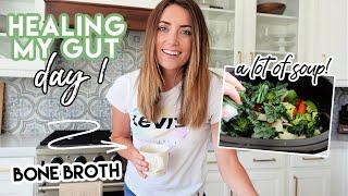 Healing My Gut With Food | Helping with Bloating, Digestion and Inflammation Issues | Kendra Atkins