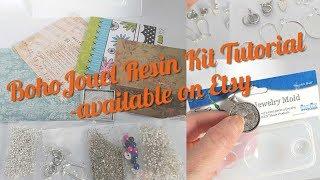 Complete Resin Jewelry Tutorial- BohoJouel Kits