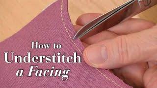 How to Understitch a Facing