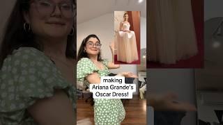 making Ariana Grande’s Oscar Dress (in one week!!)