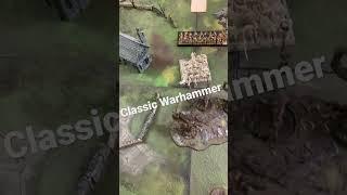 Playing some classic Warhammer Fantasy
