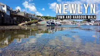 NEWLYN Walk Around Harbour & Streets - Plus Bonus Drone Footage - Cornwall Guide 4K Video