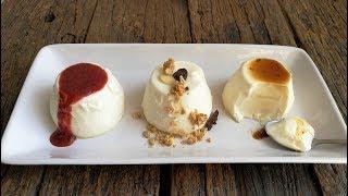 PANNA COTTA original Italian recipe without gelatin