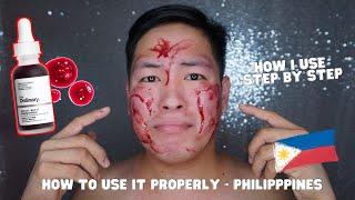 HOW TO USE : THE ORDINARY AHA/BHA PEELING SOLUTION?  PHILIPPINES / Your Guide to a safe skincare