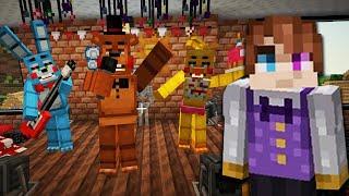 BUILDING AN ARCADE IN MY FNAF PIZZERIA IN MINECRAFT - FNAF Management Wanted Part 2