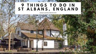 9 THINGS TO DO IN ST ALBANS, ENGLAND | St Albans Cathedral | Market | Roman Ruins | Verulamium Park