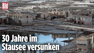 Versunkenes Geisterdorf ist wieder aufgetaucht | Aceredo (Spanien)