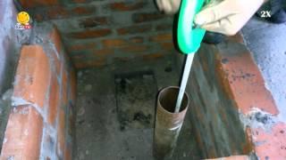 Well at the dacha - depth measurement (27.3m)