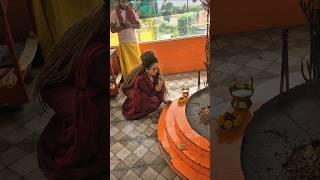 Aghori sadhwi ji  baba  vikram nathji #adesh karte hue #baba #reel #shorts #shivji