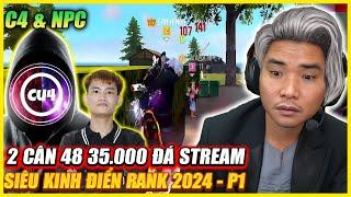 KINH ĐIỂN FREE FIRE VIỆT NAM C4 VS NPC ALTP 2 CÂN 48 , 35.000 NGƯỜI ĐÁ STREAMS , XỬ LÝ QUÁ  KHIẾP