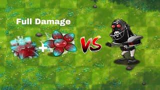 PvZ Fusion 2.1.5 - Combo Full Damage Ultimate Starfruit vs Giga Tallnut Zombies