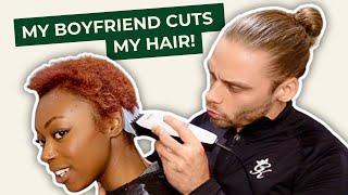 Big Chop on Relaxed Hair: Watch My Boyfriend Cut My Hair Off!