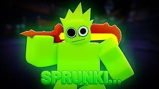 I Became SPRUNKI In Roblox Bedwars..