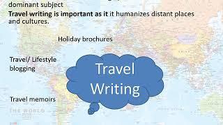 Lesson: Introduction to Travel Writing