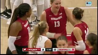 Wiscosin vs Nebraska | Women Volleyball Nov 23,2024