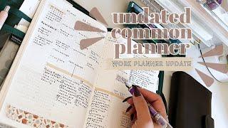 UPDATE: Undated A5 Common Planner