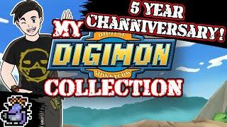 MY DIGIMON COLLECTION - 5 Year Channiversary Video! #Digimon