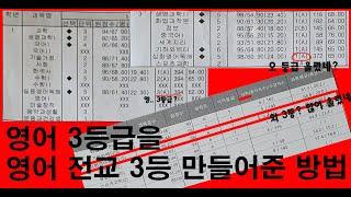 [내신 영어 공부법] 3등급이었던 학생이 학원 없이 1등급을 받을 수 있었던 비결