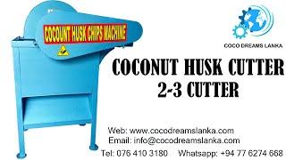 Coconut Husk Cutting Machine 2-3 Cutter | 2-3 Cutting Machine