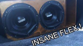 2 Sundown X12's on 12,000W in a 2015 COROLLA! Walkthrough + Demos, Final Update