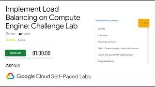 Implement Load Balancing on Compute Engine: Challenge Lab | GSP313 | QUICK-GCP-LAB | 2024 #qwiklabs