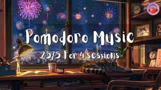 2-HOUR STUDY WITH ME | Pomodoro 25-5  Lofi Music