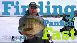 Finding Panfish Fast! — AnglingBuzz Ice