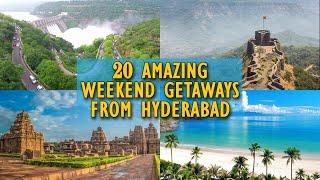 20 Amazing Weekend Getaways from Hyderabad | Beautiful places to explore from Hyderabad | Telangana