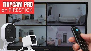 TinyCam Pro Fire TV Demo [Arlo, Wyze, and others] - Watch camera on TV.